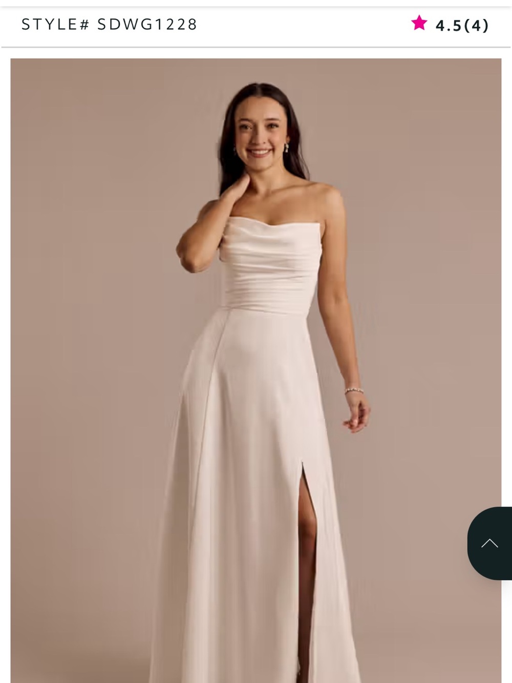 Matte Satin Sculpted Bodice A-Line Wedding Dress